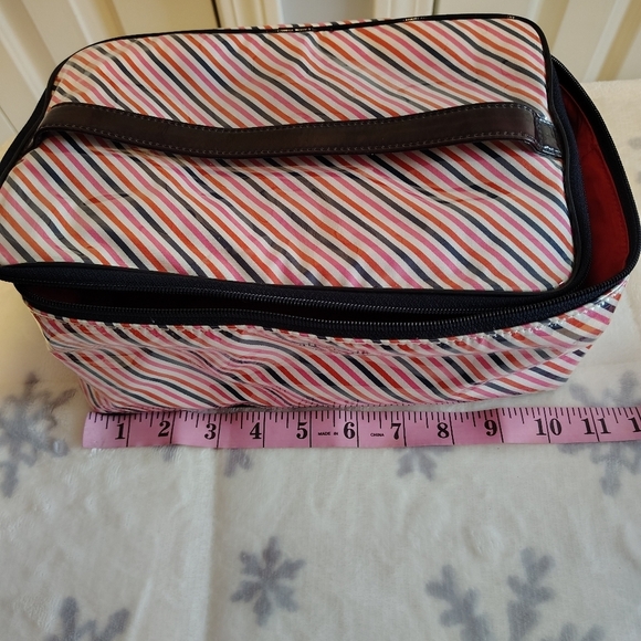 Kate Spade Striped Cosmetic Bag - Picture 10 of 13